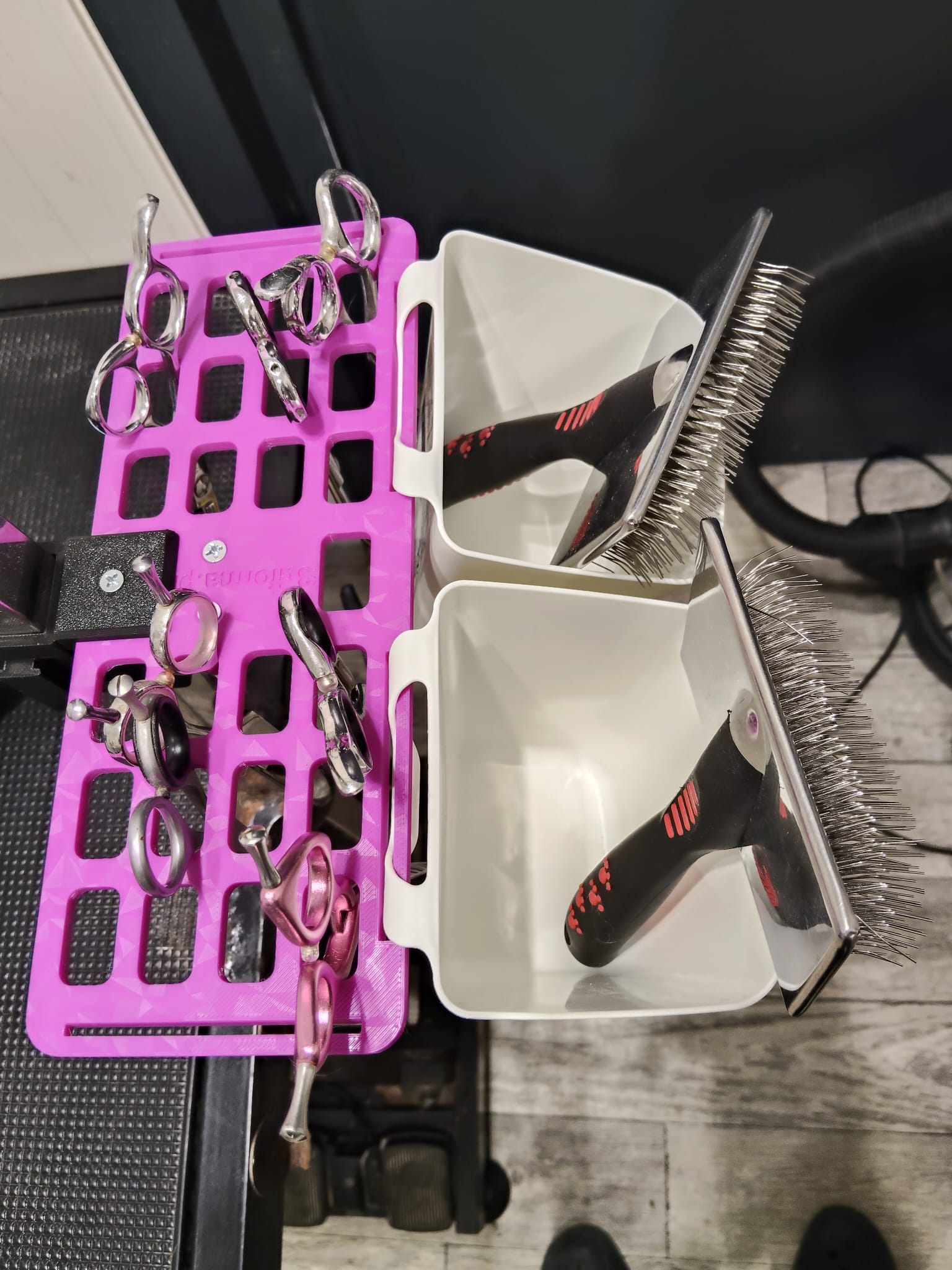 Organizer snap on -
